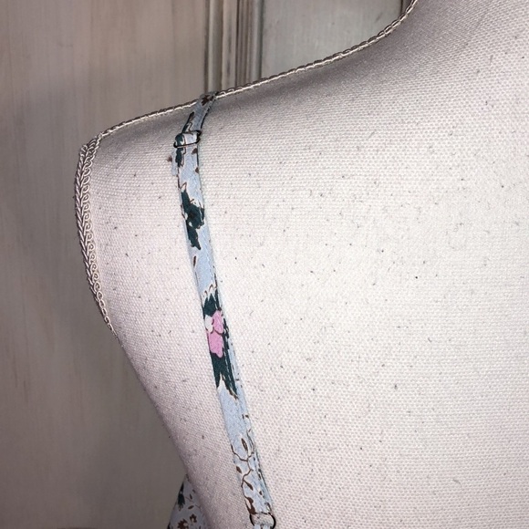 Millibon 100% Viscose Spaghetti Strap Swing Crop Top Size M - Picture 6 of 8